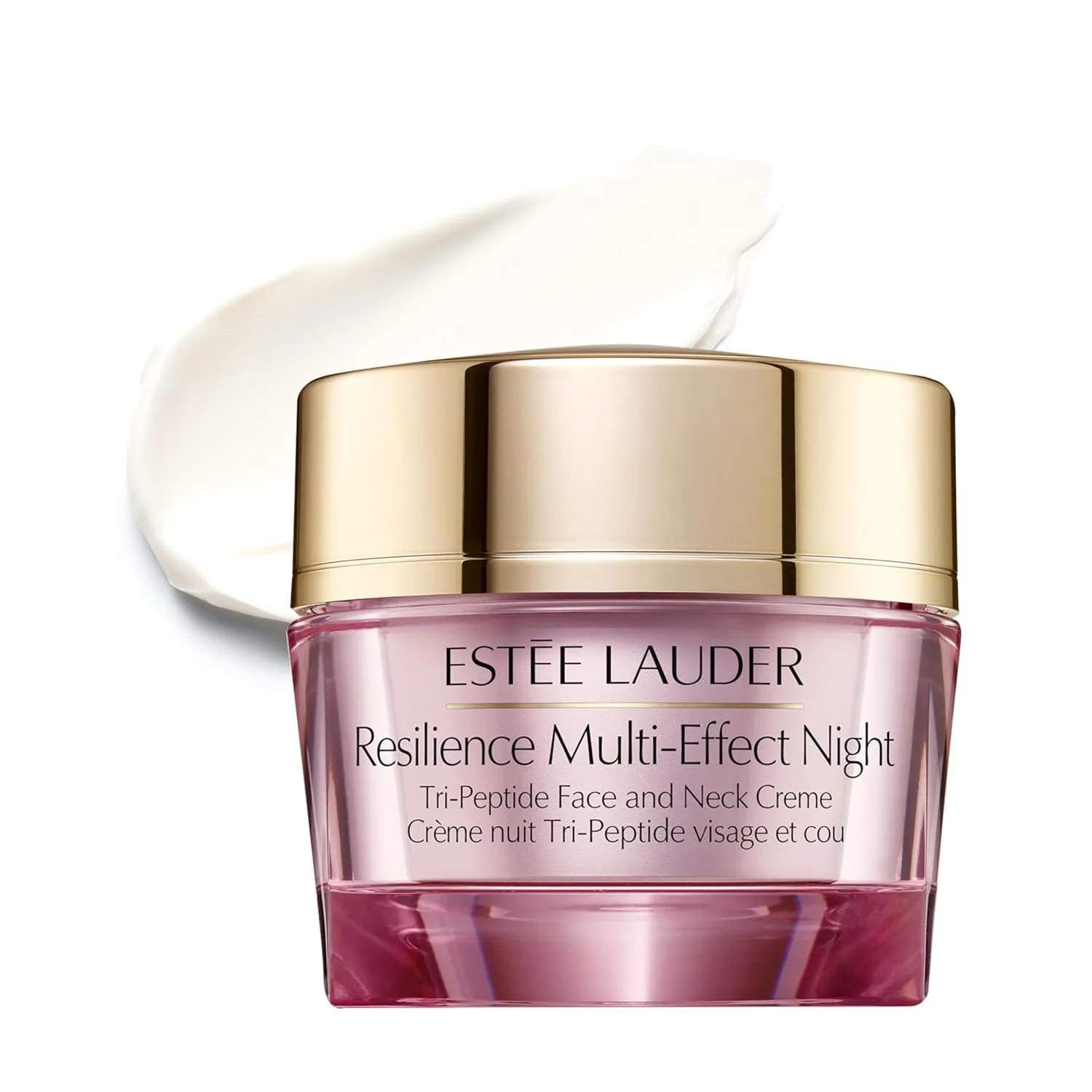 Увлажняющий ночной крем для лица и шеи Estée Lauder Resilience Multi-Effect с тремя пептидами | Придает объем и обладает омолаживающим эффектом