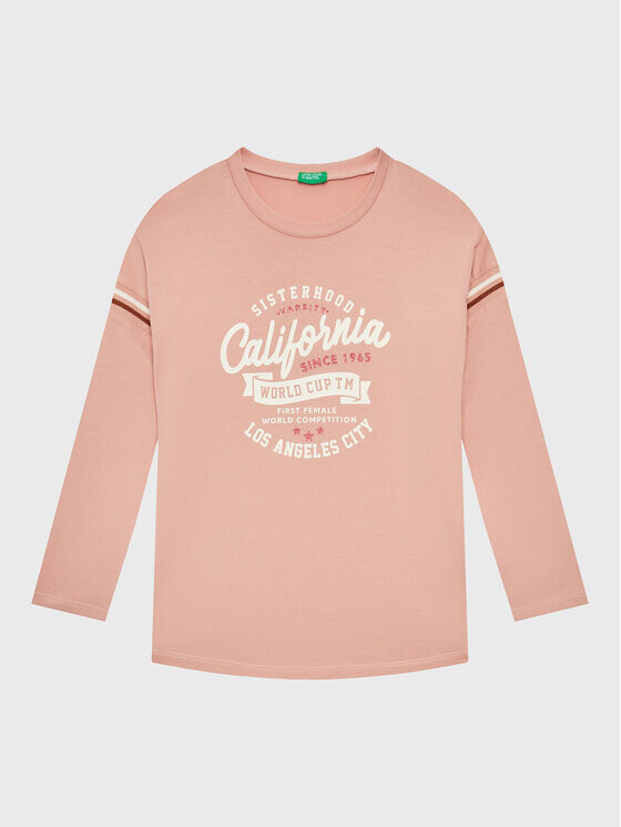 

Блуза стандартного кроя United Colors Of Benetton, розовый