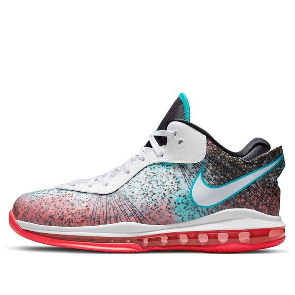 

Кроссовки lebron 8 v/2 low retro 'miami night' 2021 Nike, белый