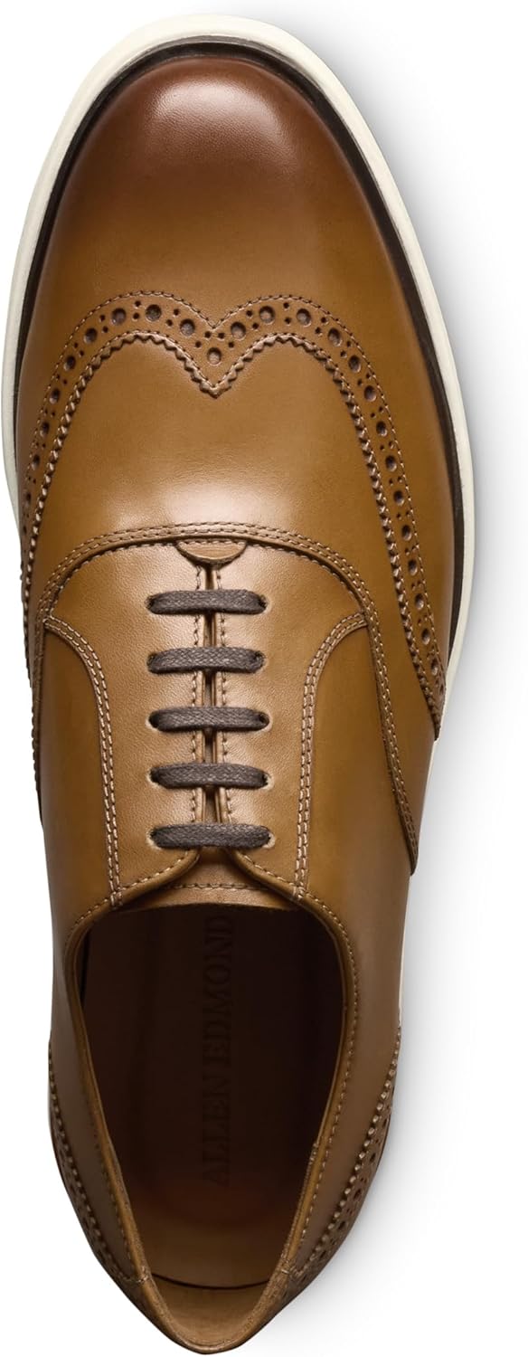 Мужские кроссовки Allen Edmonds Carson Wing Oxford, Walnut Leather — фото 4