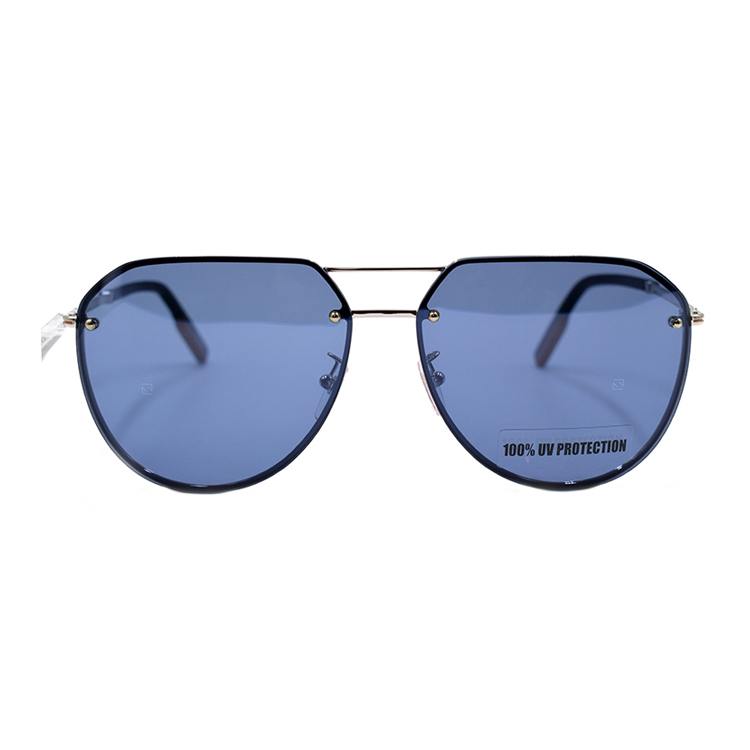 

Zegna Alloy Авиаторские Солнечные Очки Мужские Серебристые Ermenegildo Zegna
