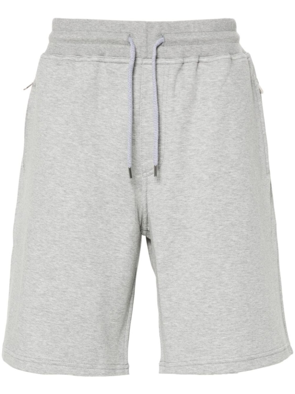 

Brunello Cucinelli спортивные шорты из джерси с кулиской, серый