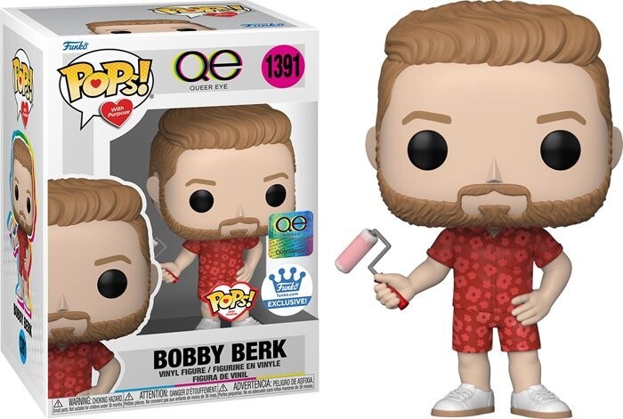 

Funko POP Queer Eye 1391 Bobby Berk Special Edition Funko POP!