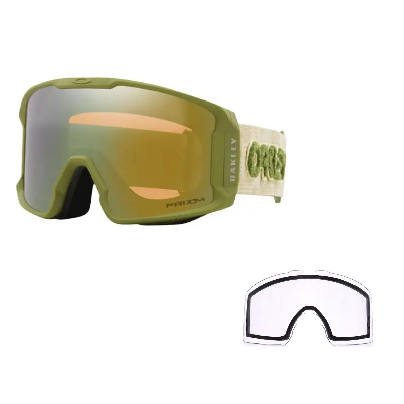 

Горнолыжные очки LINE MINER 7070 с застежкой-пряжкой, унисекс Oakley, 7070-g7