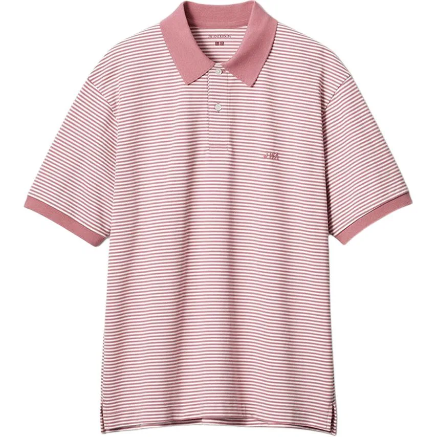 JW Anderson SS26 Поло Unisex UNIQLO, peach розовый
