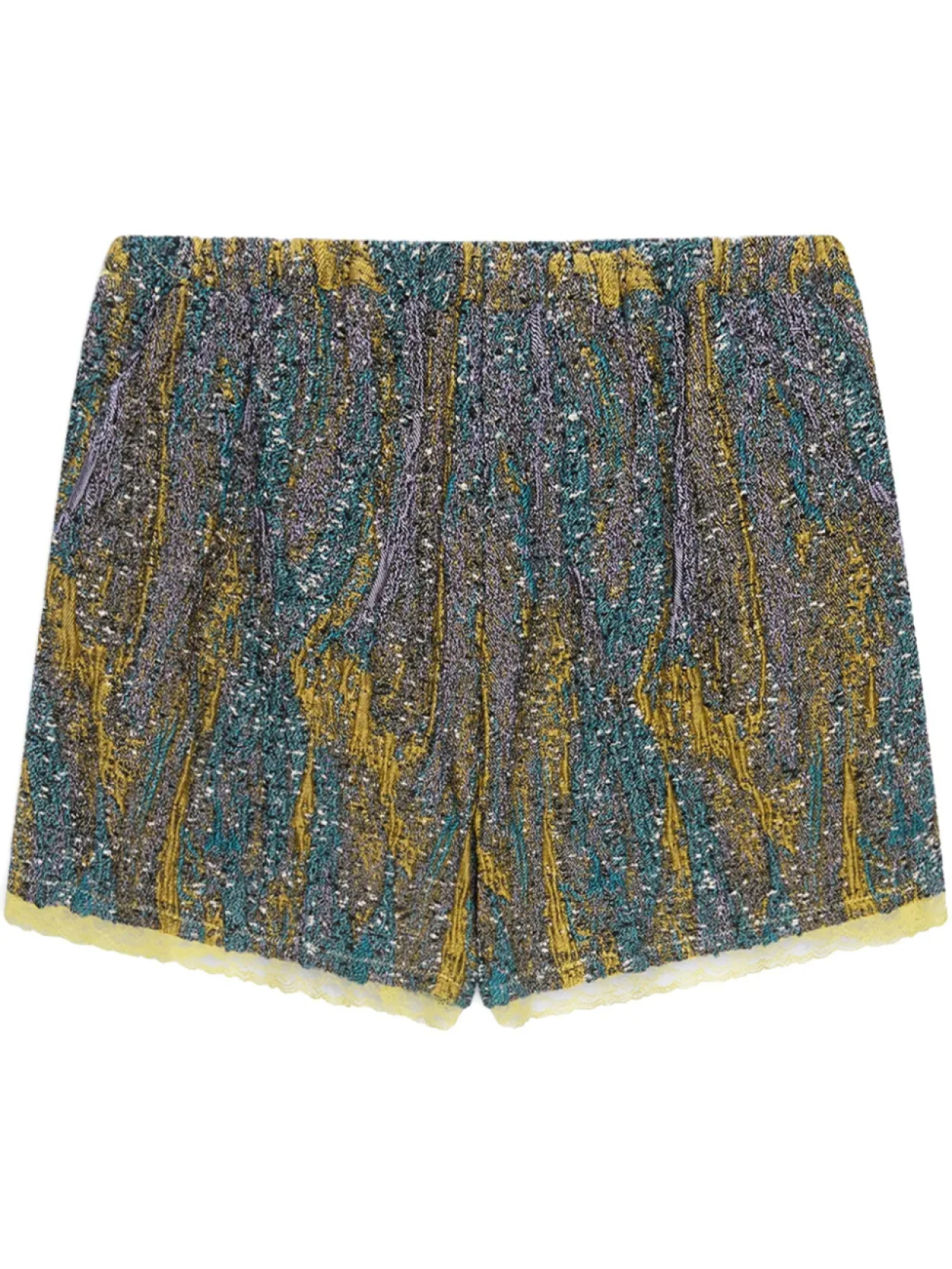 

Жаккардовые шорты DRIES VAN NOTEN, желтый