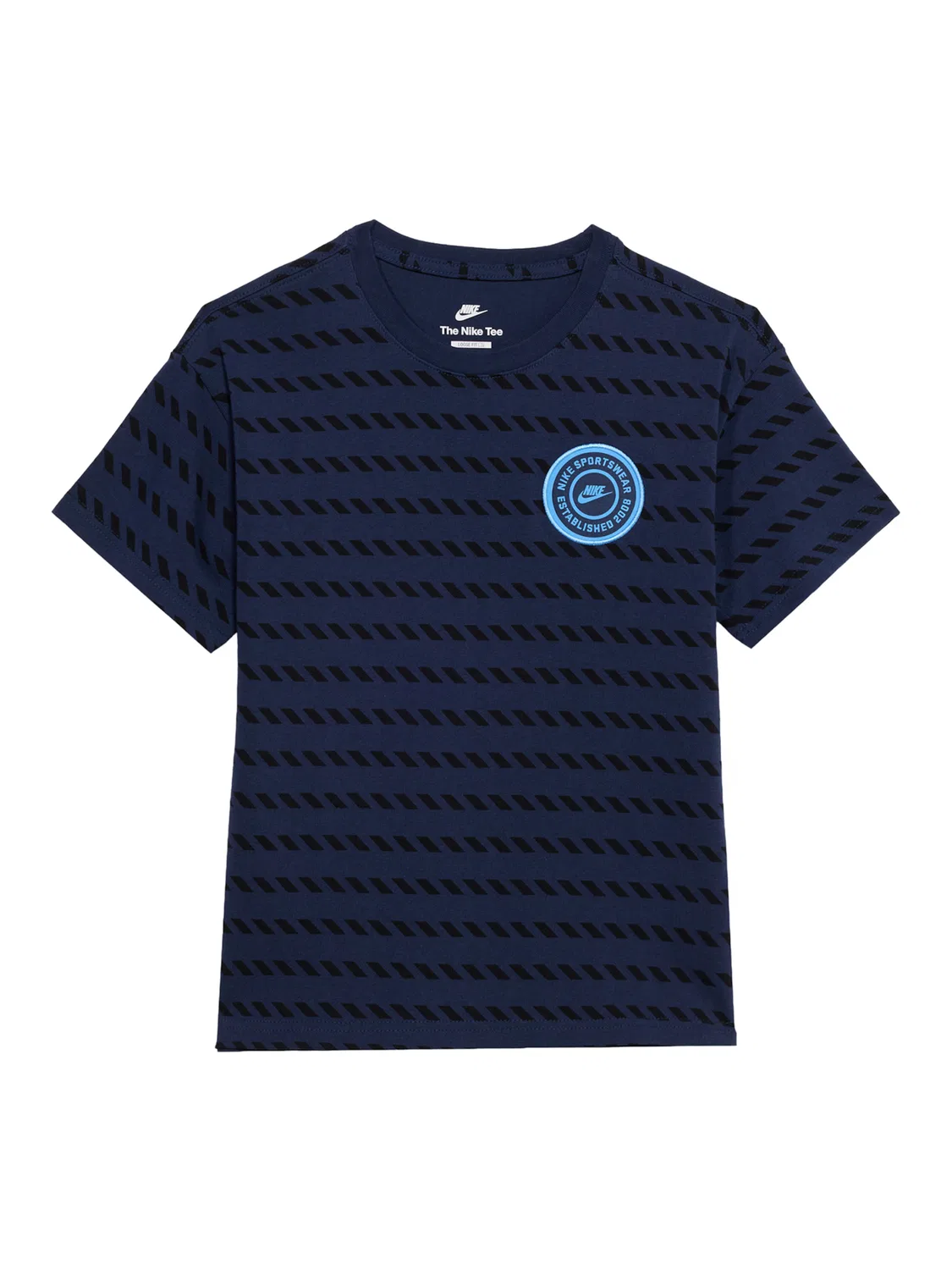 Футболка 'M90' Nike Sportswear, Navy/Azure