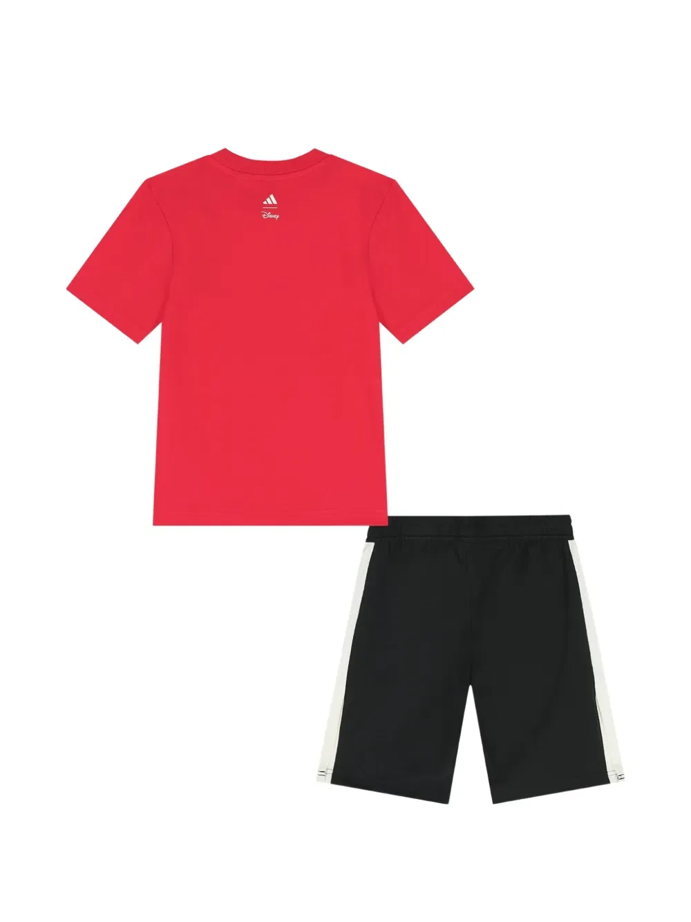 Комплект шорт с Микки Маусом Adidas Kids, красный — фото 2