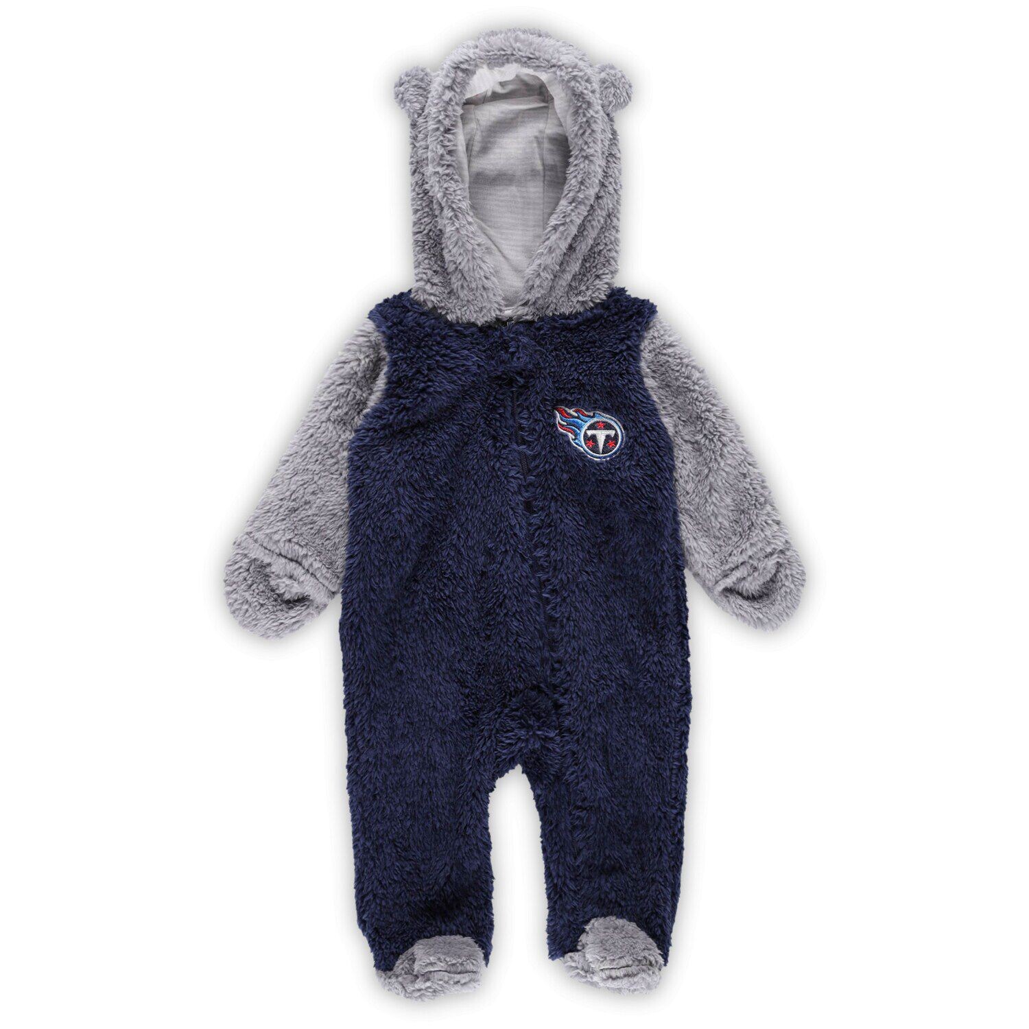 

Темно-синяя/серая одежда для новорожденных и младенцев Tennessee Titans Game Nap Teddy с флисовой овсянкой и молнией во всю длину Outerstuff, Синий, Темно-синяя/серая одежда для новорожденных и младенцев Tennessee Titans Game Nap Teddy с флисовой овсянкой