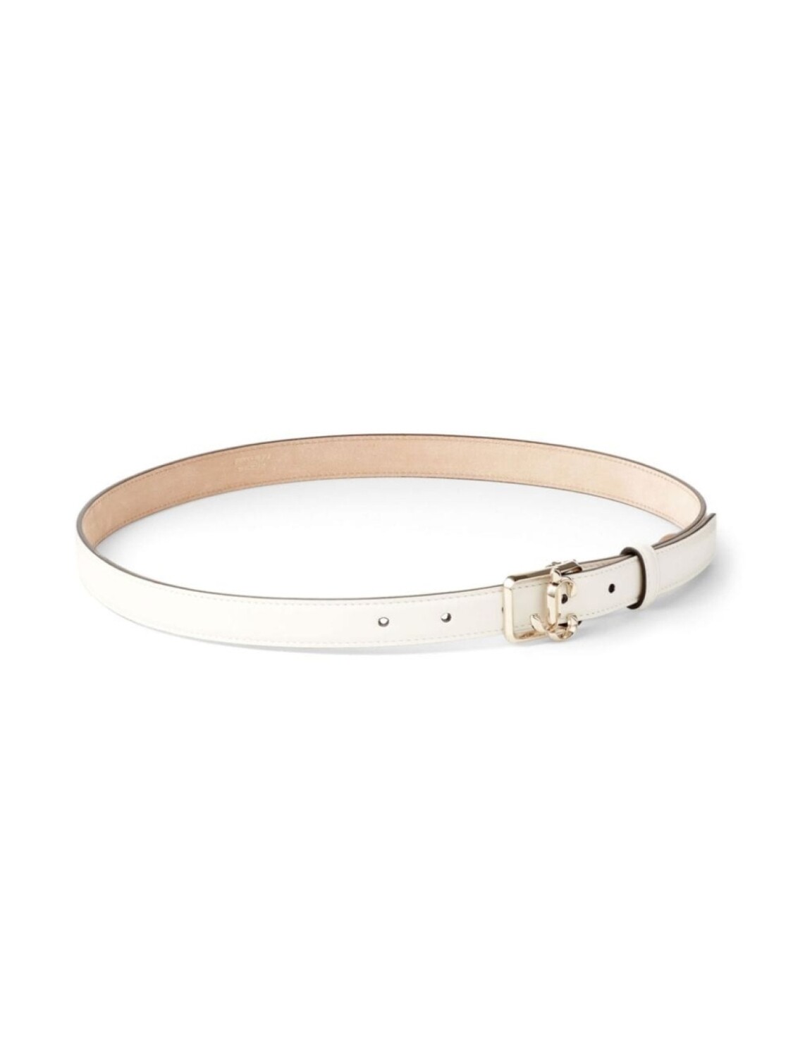 

Jimmy Choo ремень с пряжкой JC, белый