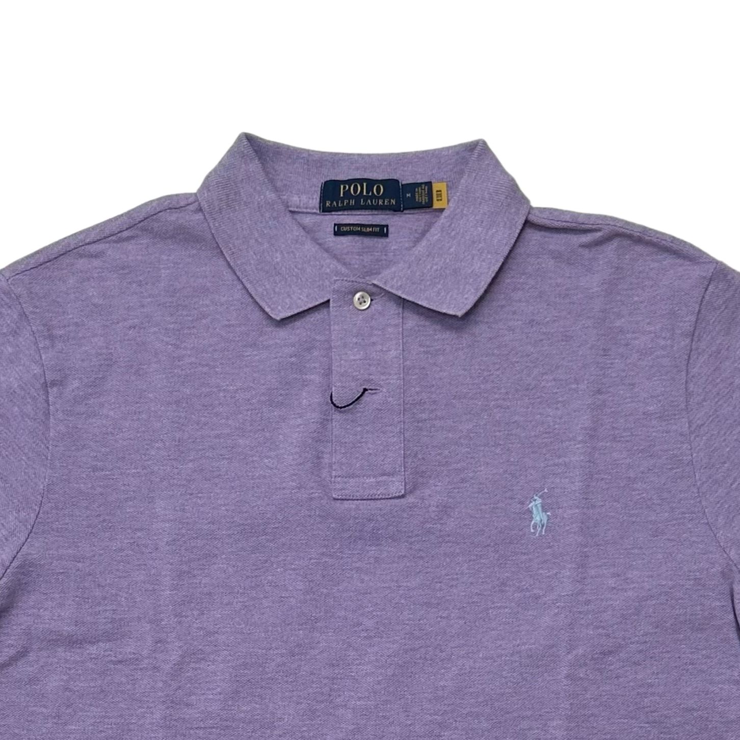 Футболка-поло мужская SS25 Polo Ralph Lauren, фиолетовый — фото 2
