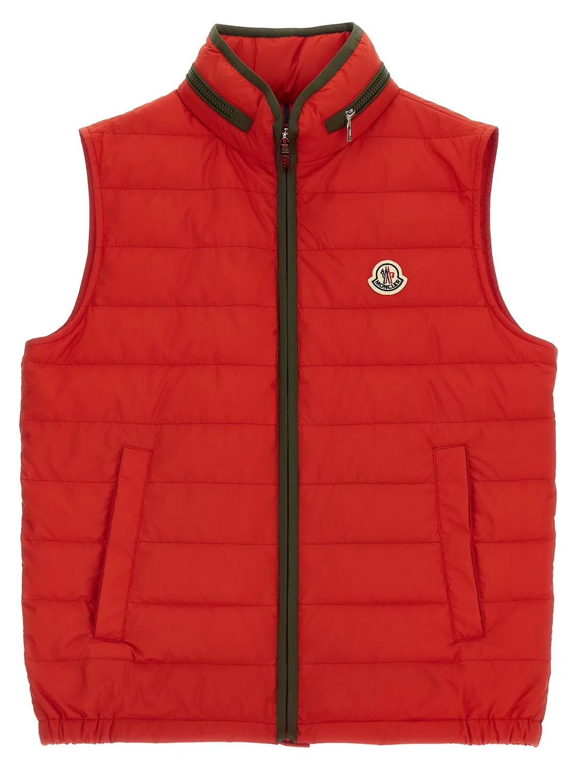 Жилет «Айтен» Moncler Enfant, красный