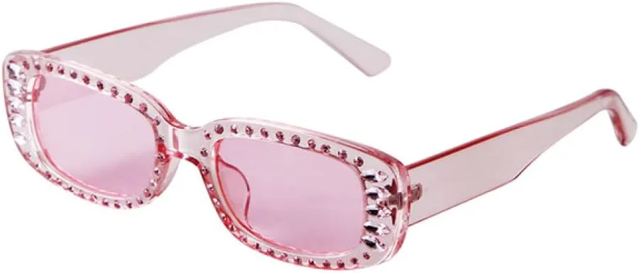 

Ретро-солнцезащитные очки квадратной формы с широкими линзами и бриллиантовой оправой, винтажные солнцезащитные очки прямоугольной формы для женщин MTZJH, C2