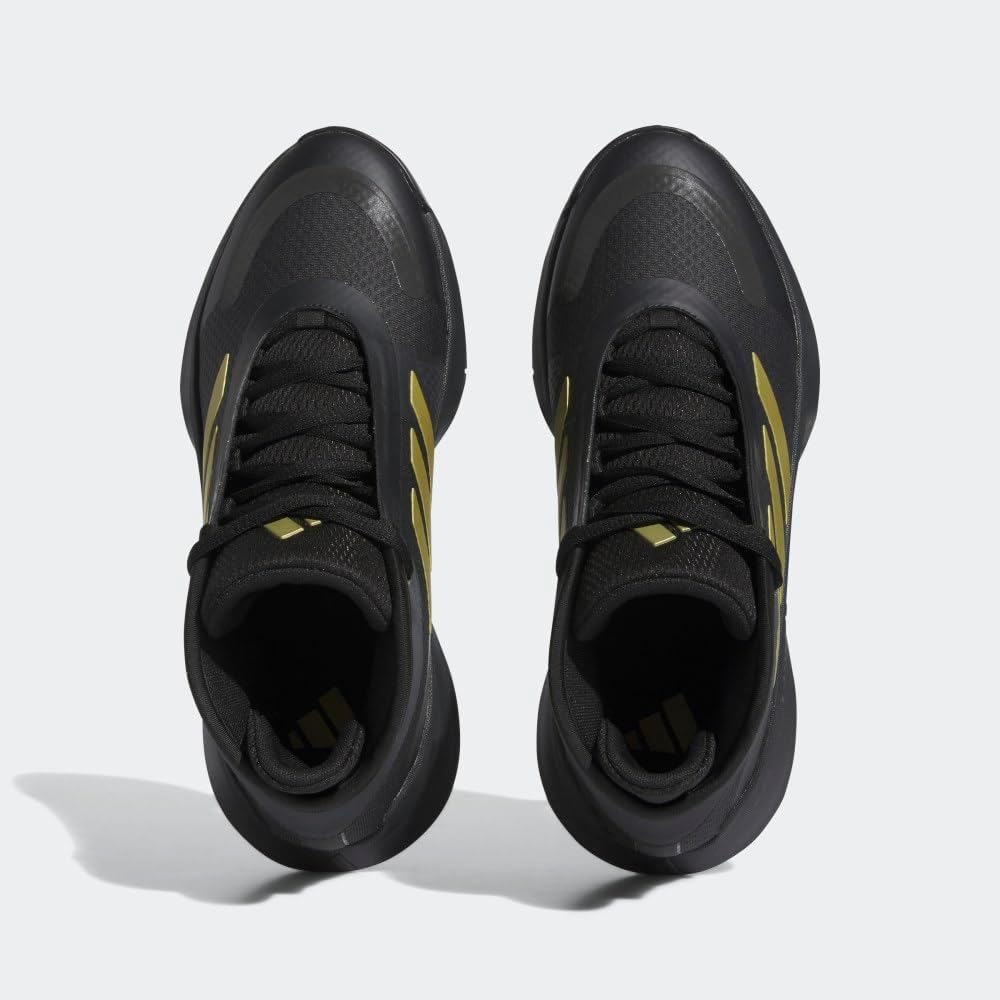 Кроссовки Adidas Bounce Legends унисекс для взрослых, черный/золотой — фото 4