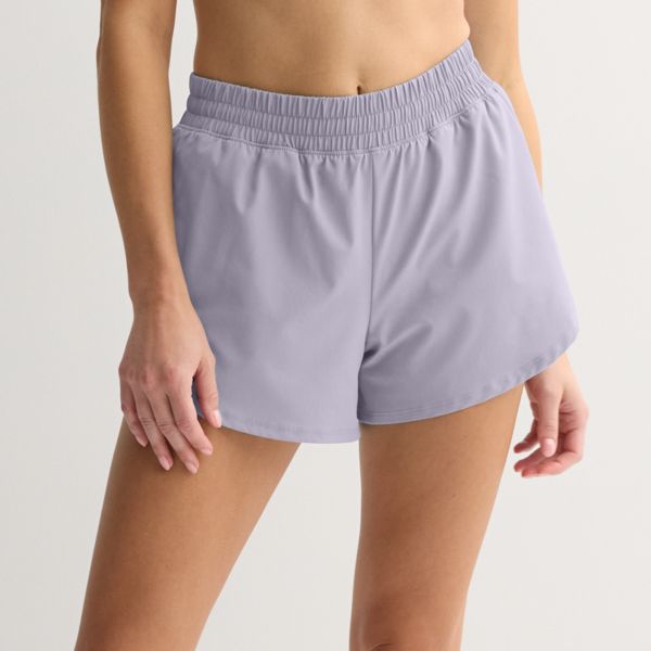

Женские плетёные шорты для бега Tek Gear, цвет bella lavender