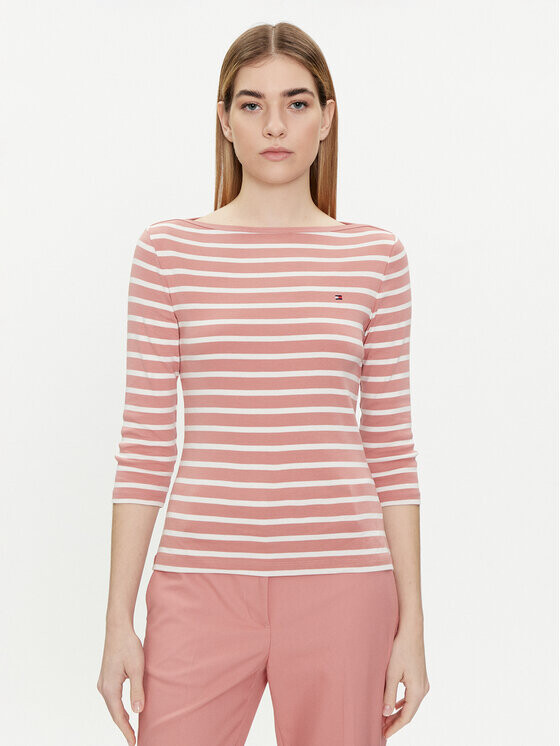 

Узкая блузка Tommy Hilfiger, розовый