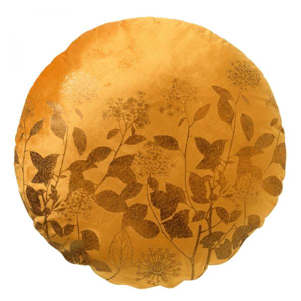 

Декоративная подушка Dutch Decor Rosie Rundform, 45x45x45 см цвет golden glow