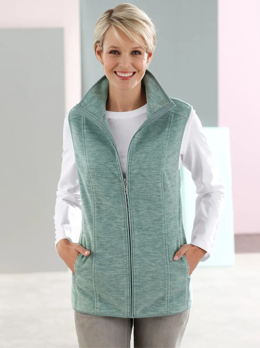 

Флисовый жилет Classic Basics, цвет Mint-Meliert