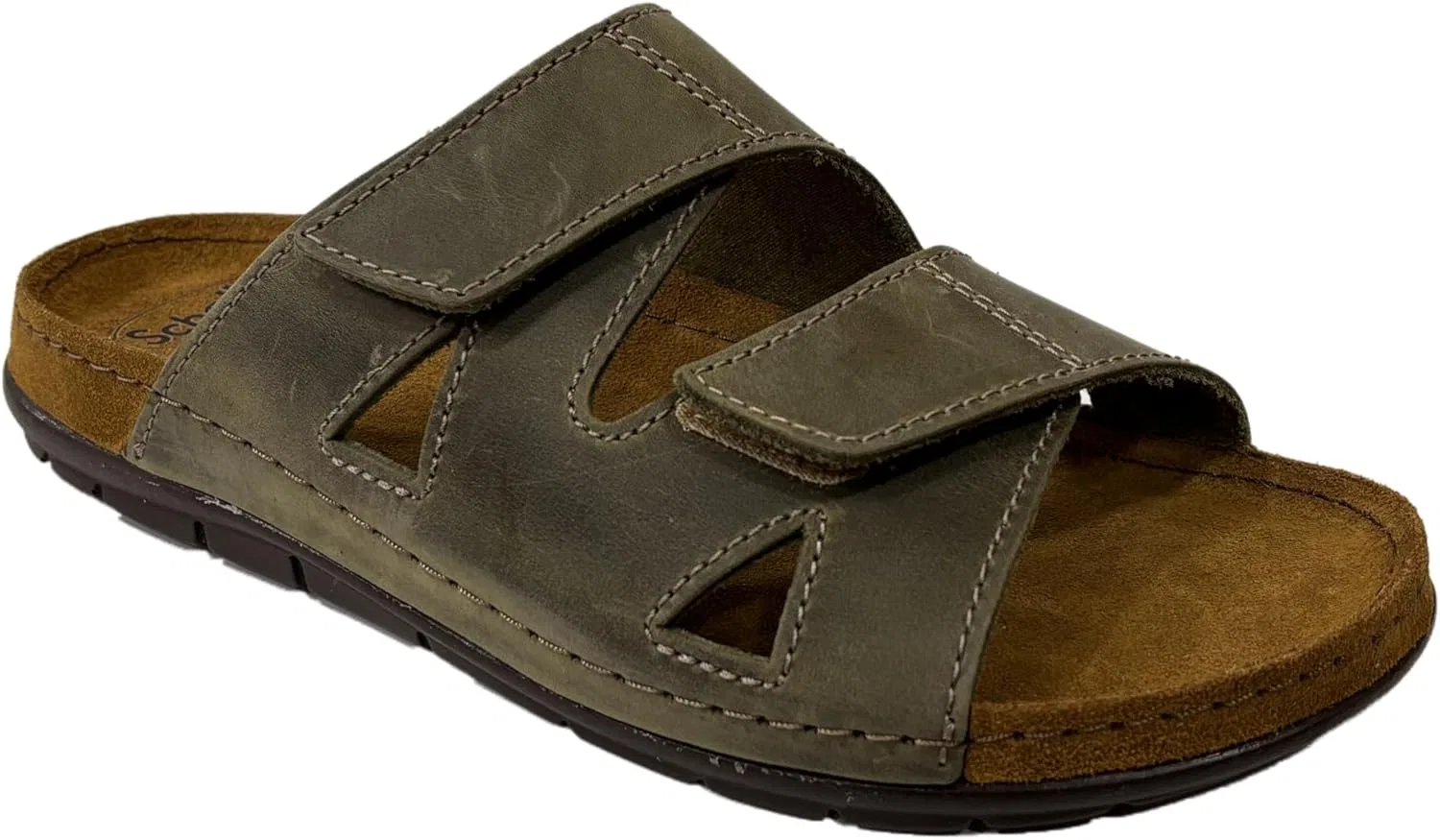 scholl Мужские мюли Aberdeen 2 Straps цвета хаки