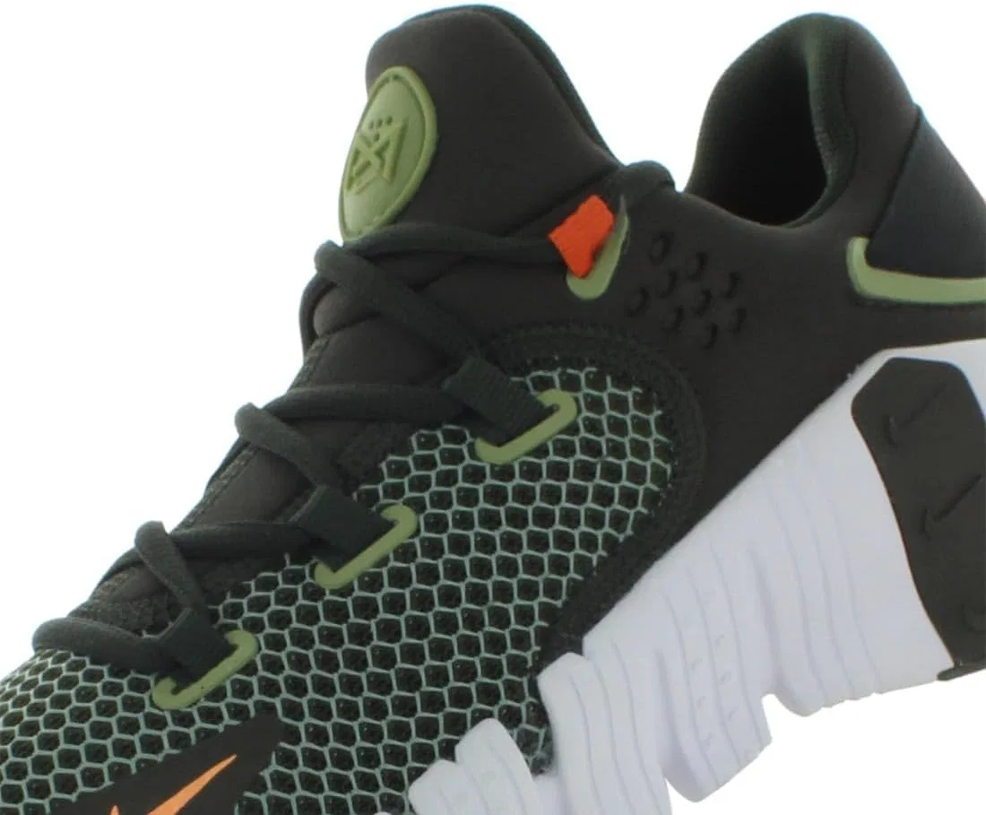 Кроссовки для тренировок Nike Free Metcon 4, Cargo Khaki/Safety Orange — фото 3