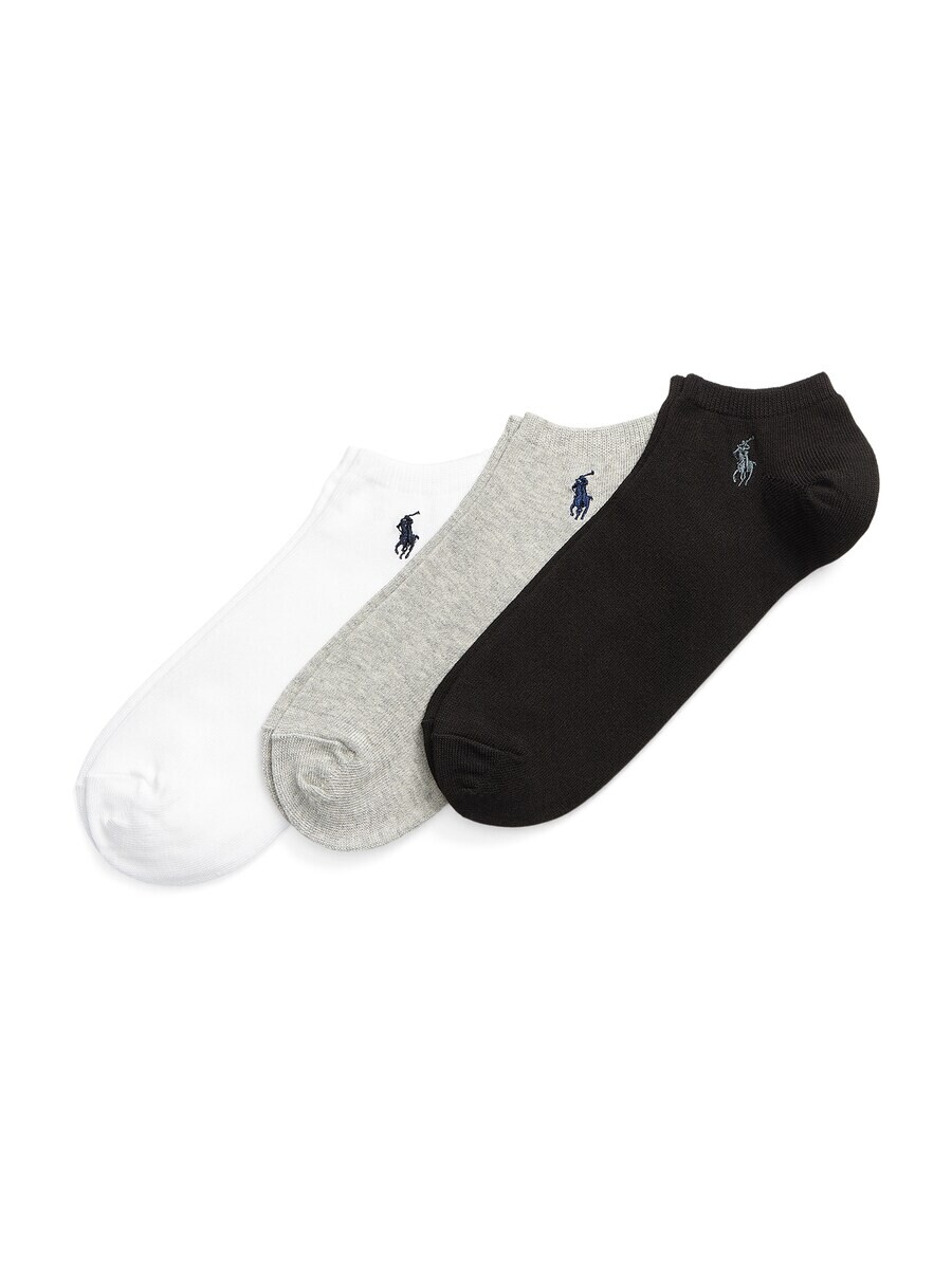 

Носки Polo Ralph Lauren Socks Ghost Ped, цвет mottled grey/black/white