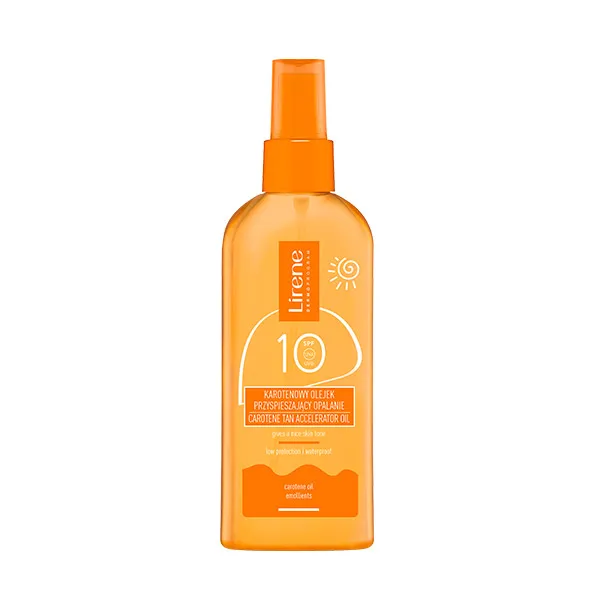 

Масло для ускорения загара Spf 10 Lirene
