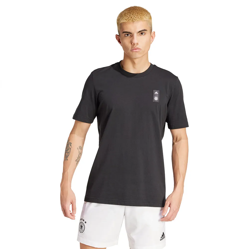 

Футболка с коротким рукавом adidas Germany 23/24 DNA Graphic, черный