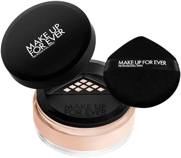 Пудра полуматовая Makeup Forever HD Skin Setting Powder с маской для лица, 1 шт