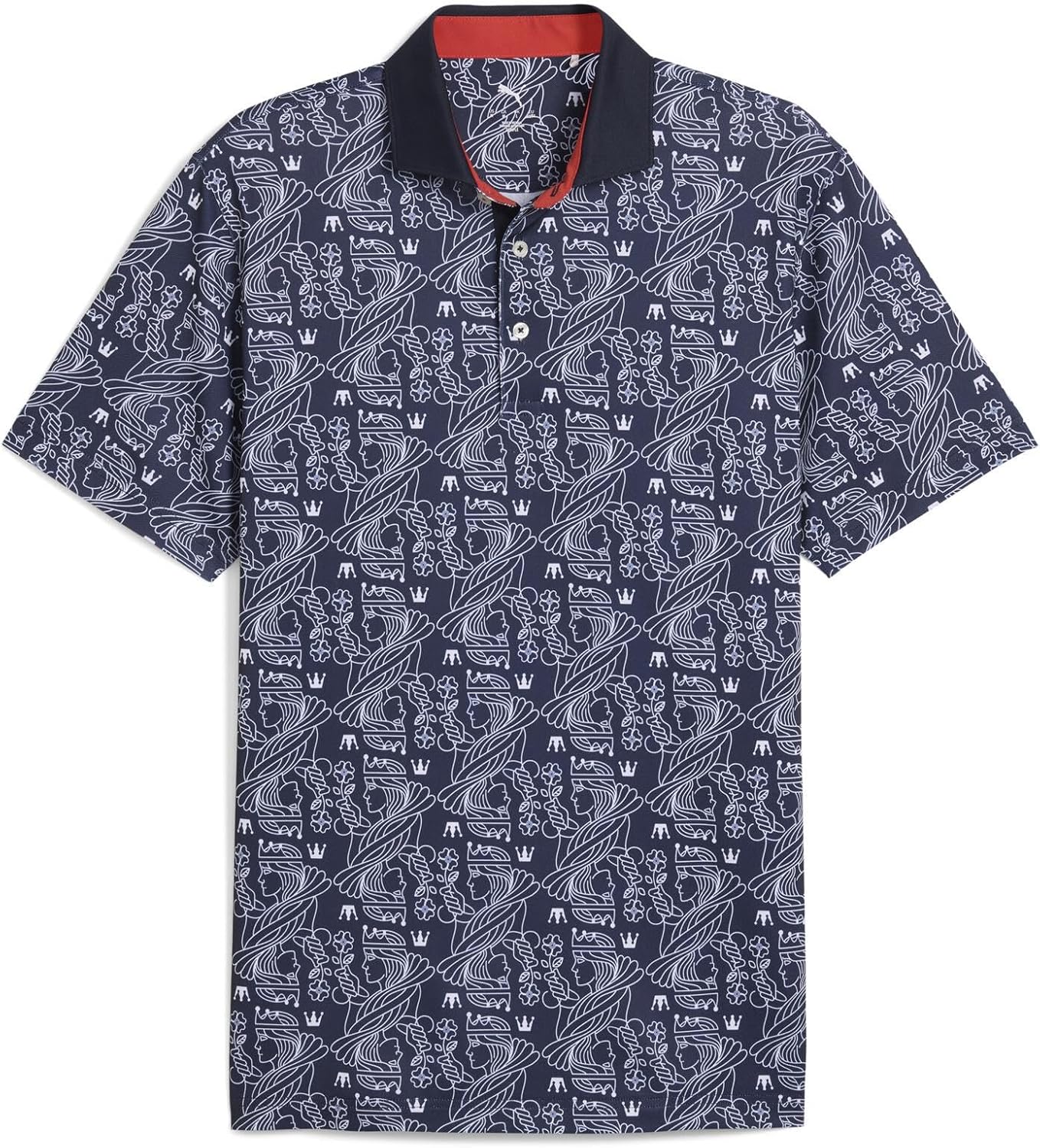

Рубашка поло Golf Royal Kanoko 63175802 Puma, белый/темно-синий