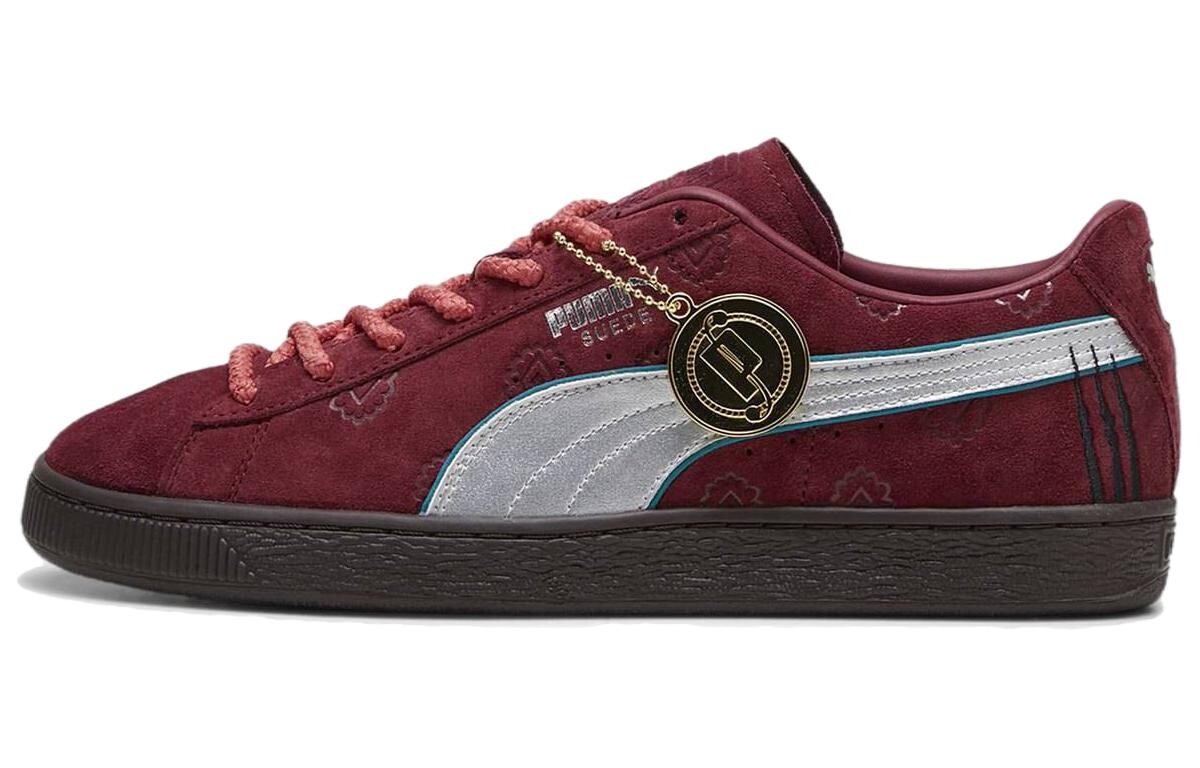 

Мужские замшевые туфли для скейтбординга Puma, Бургундия