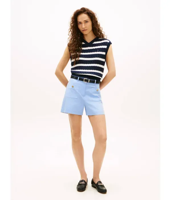Шорты regular fit Tommy Hilfiger, синий — фото 2