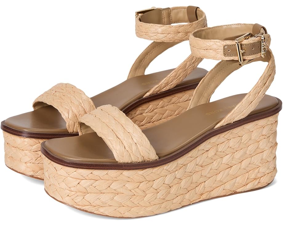 Туфли MICHAEL Michael Kors Sandra Flatform, цвет Natural