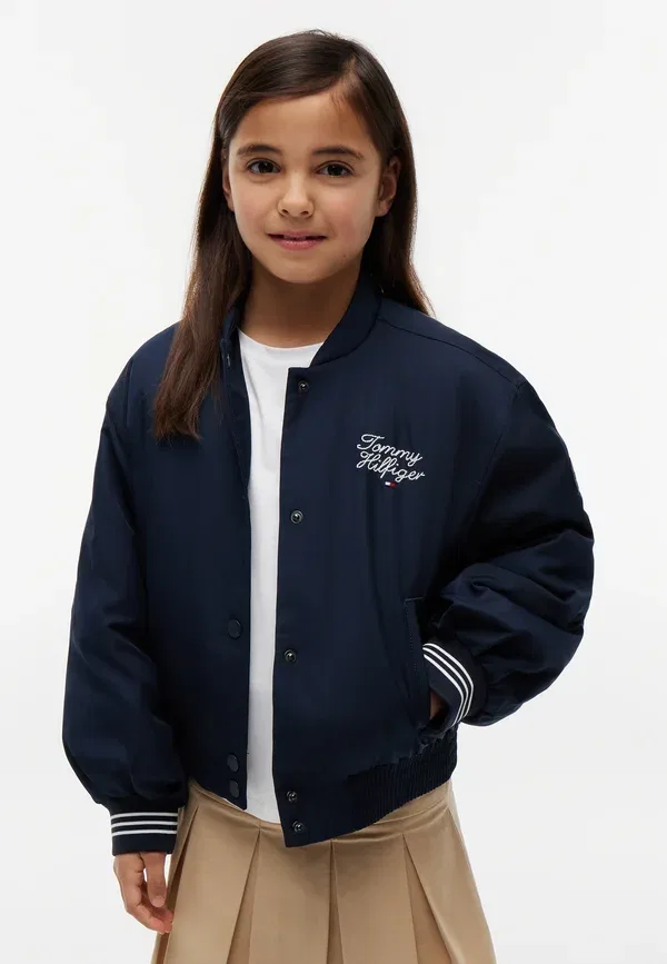 Куртка-бомбер Tommy Hilfiger, тёмно-синий