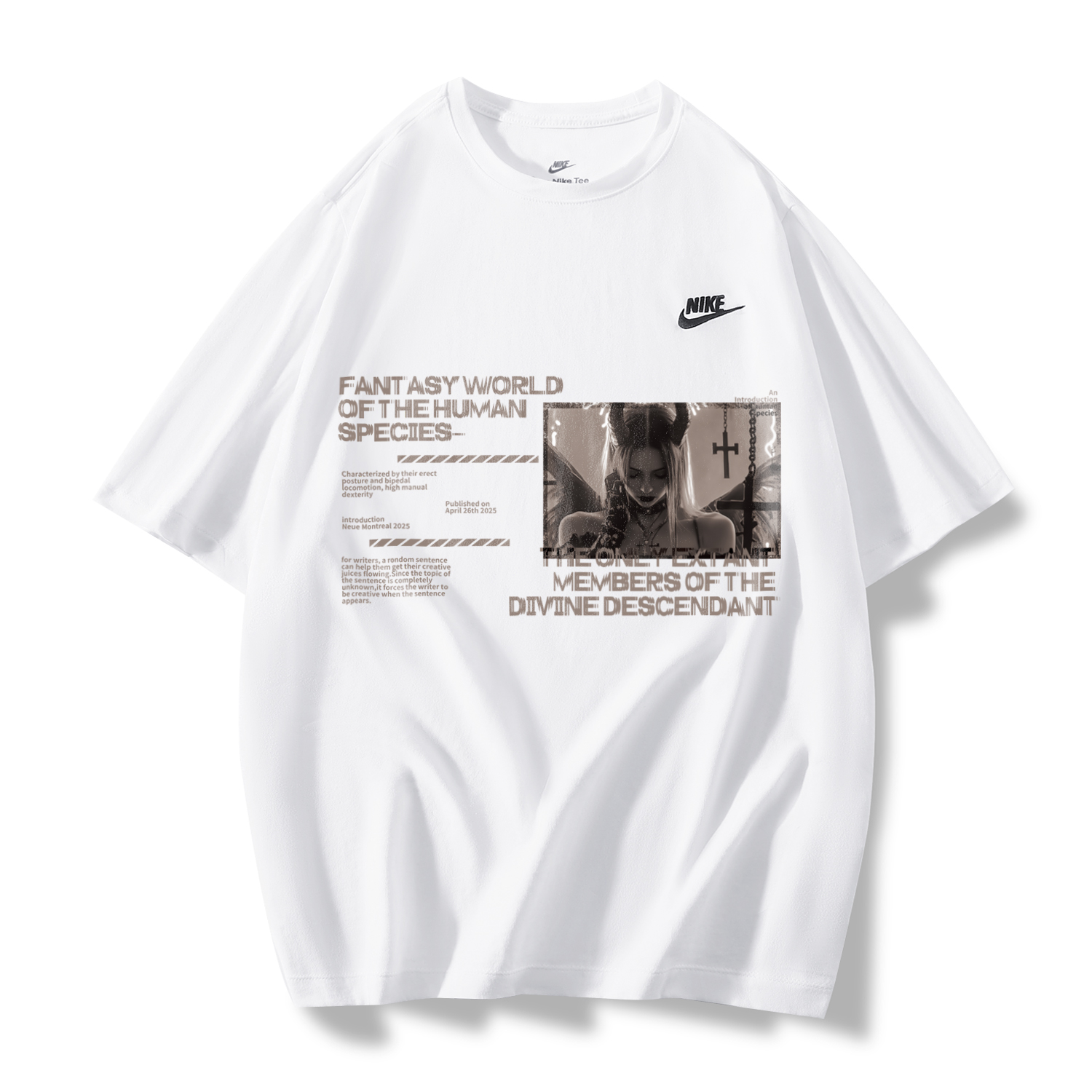 

Nike Футболка унисекс White Caramel Temptation B