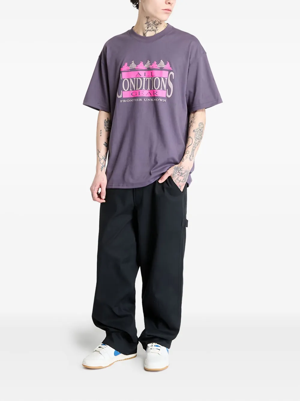 Футболка ACG Dri-FIT «ACG» Nike, фиолетовый — фото 2