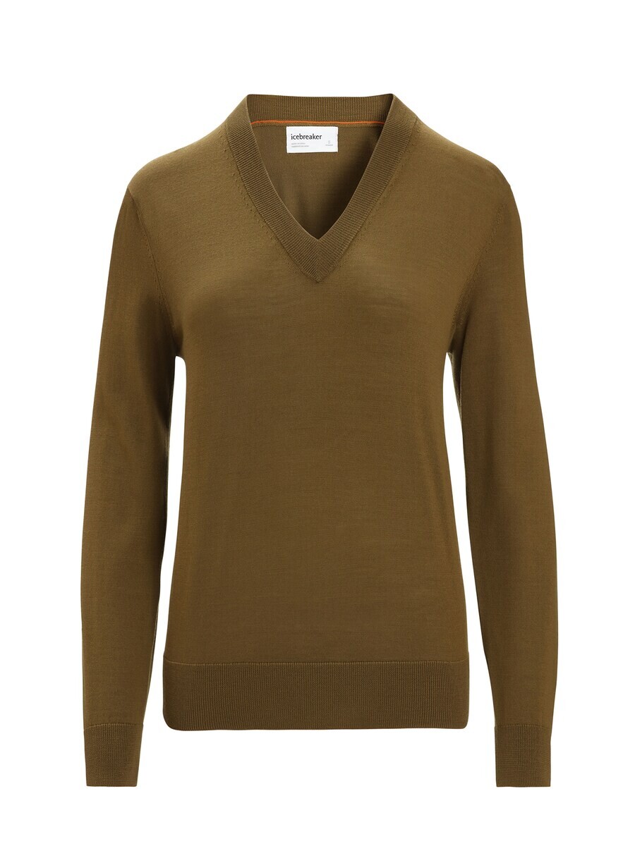 

Свитер с капюшоном на молнии ICEBREAKER Athletic Sweater Wilcox, коричневый