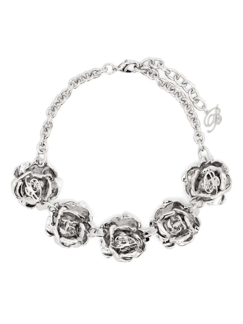 

Колье с подвеской BLUMARINE, серебяный