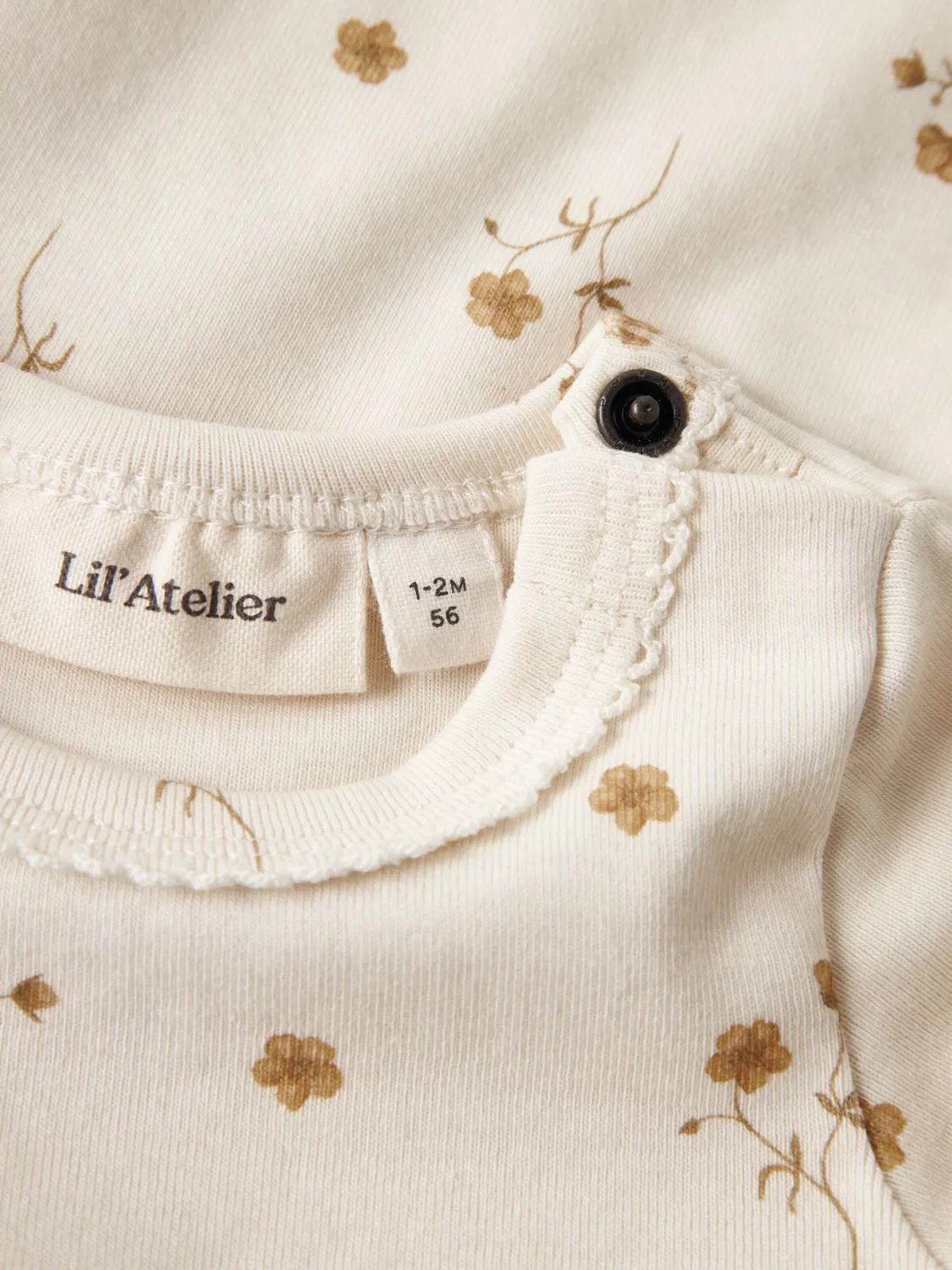 Комбинезон/Боди Lil'Atelier, White — фото 3