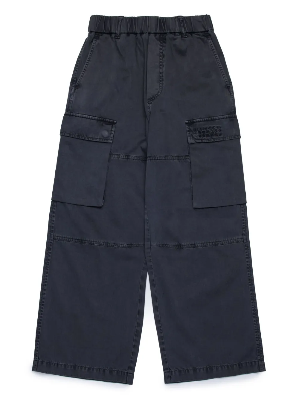 

Брюки карго MM6 Maison Margiela Kids, черный