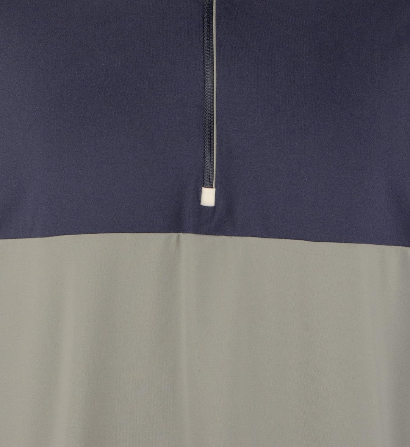 Polo Ralph Lauren мужская футболка с цветными блоками и четвертью молнии, Grey Multi — фото 3