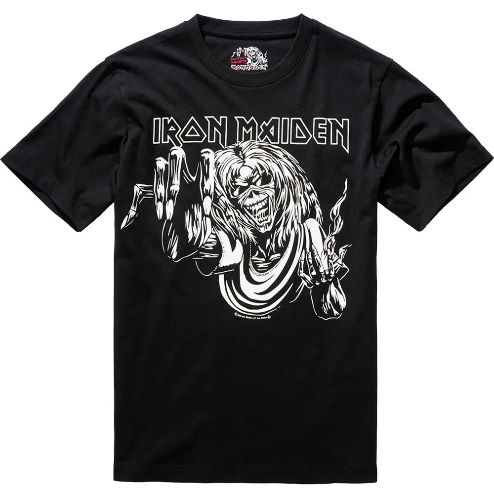 

Футболка Brandit Iron Maiden Eddy Glow, черный