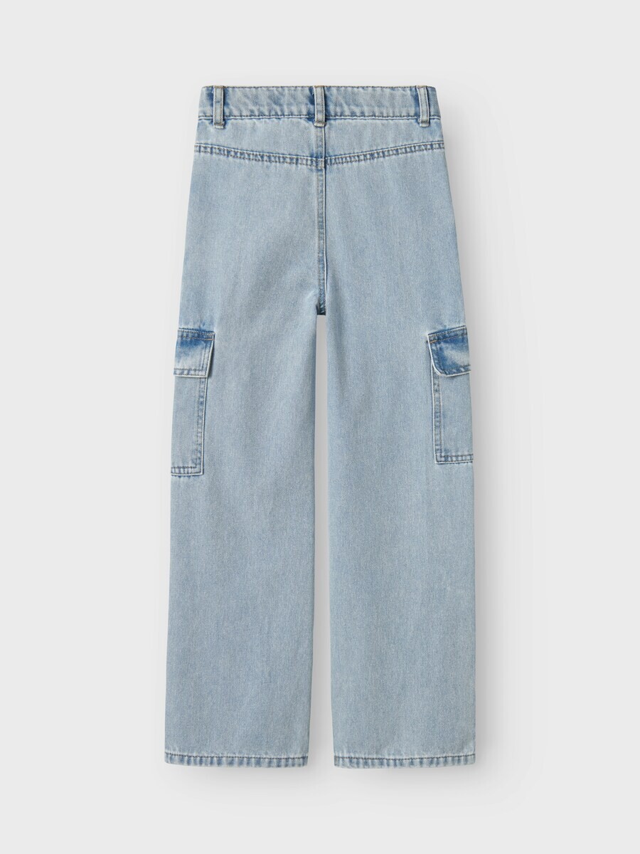 Джинсы NAME IT Wide leg Jeans NKFrose, светло-синий — фото 3
