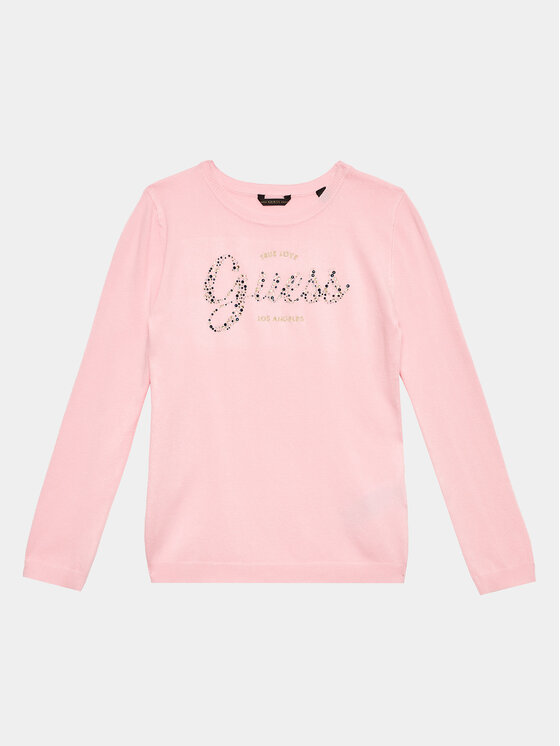 

Свитер обычного кроя Guess, розовый