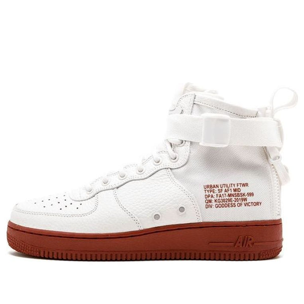 

Кроссовки sf air force 1 mid Nike, белый