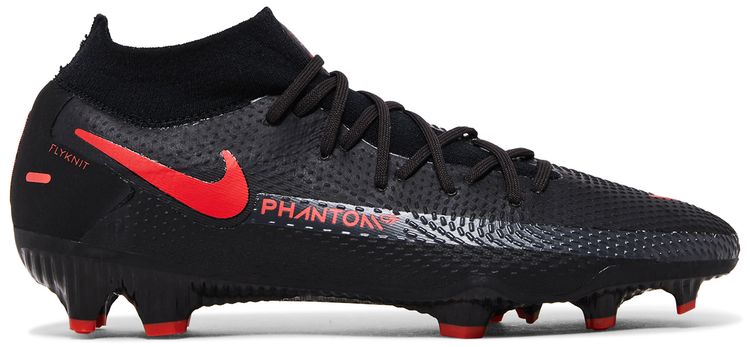

Кроссовки Nike Phantom GT Pro DF FG 'Black Chile Red', черный