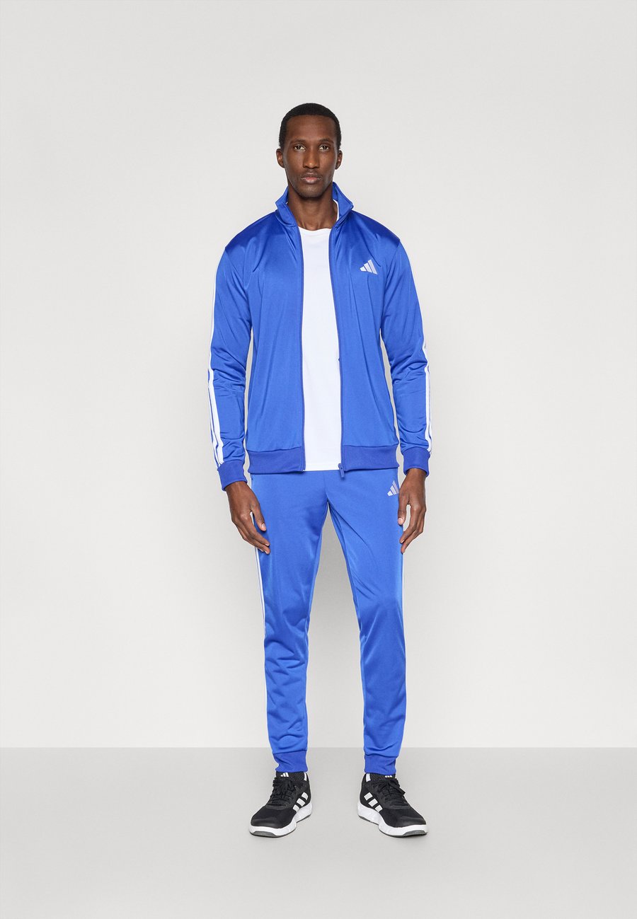 Спортивный костюм Adidas Sportswear M 3S TR TT TS SET, Semi Lucid Blue/White/Blue — фото 2
