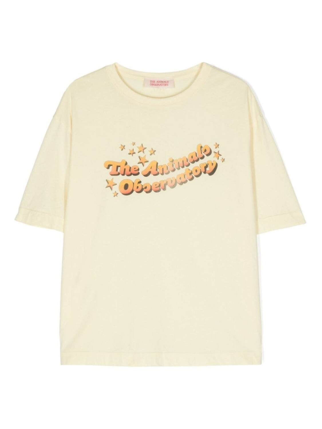 

The Animals Observatory футболка с логотипом, желтый