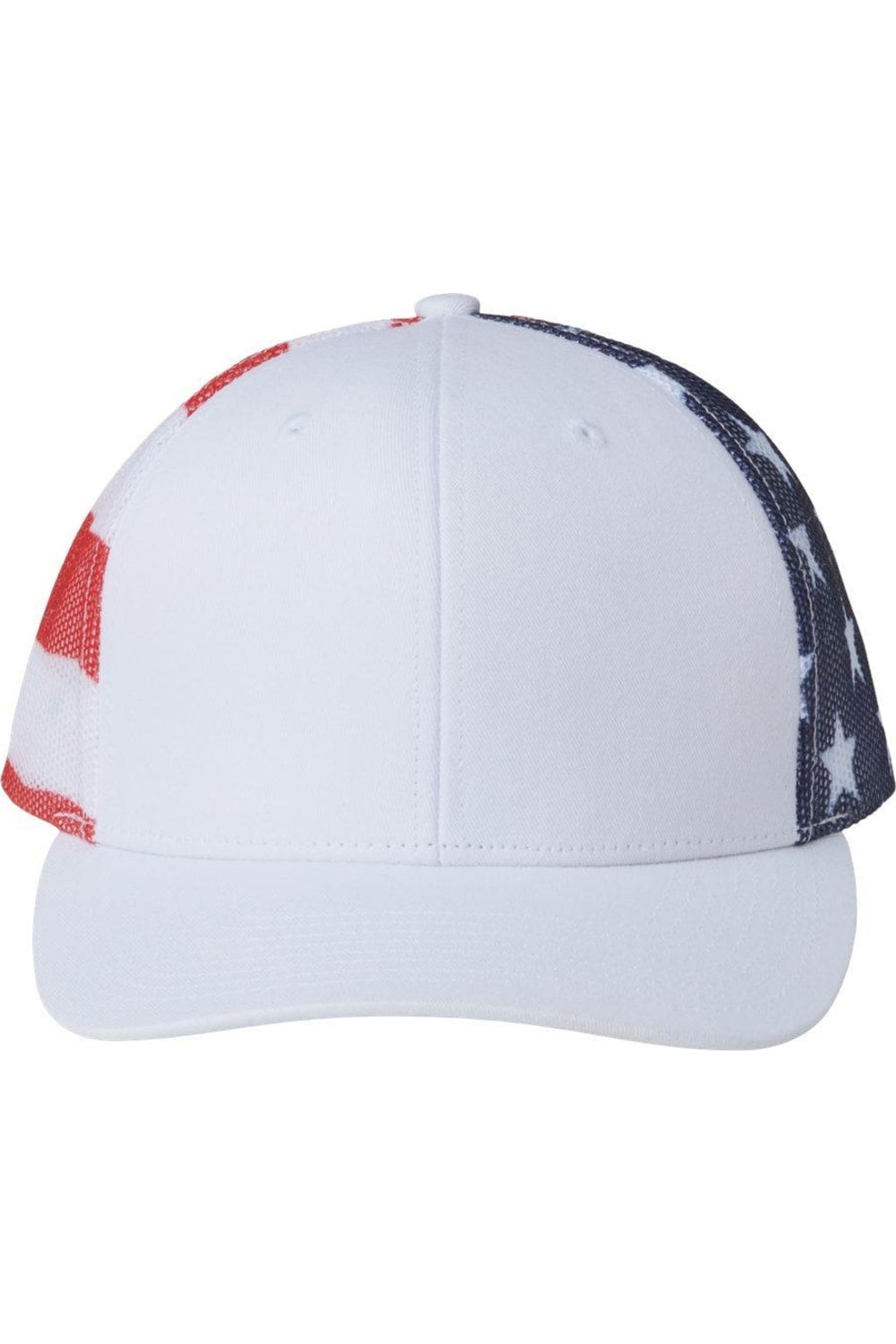 

Кепка дальнобойщика с сетчатым принтом Kati, цвет white/ usa flag