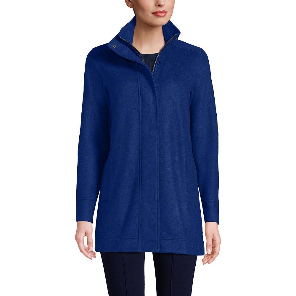 

Роскошное флисовое пальто Petite Lands' End, цвет Deep Sky Heather