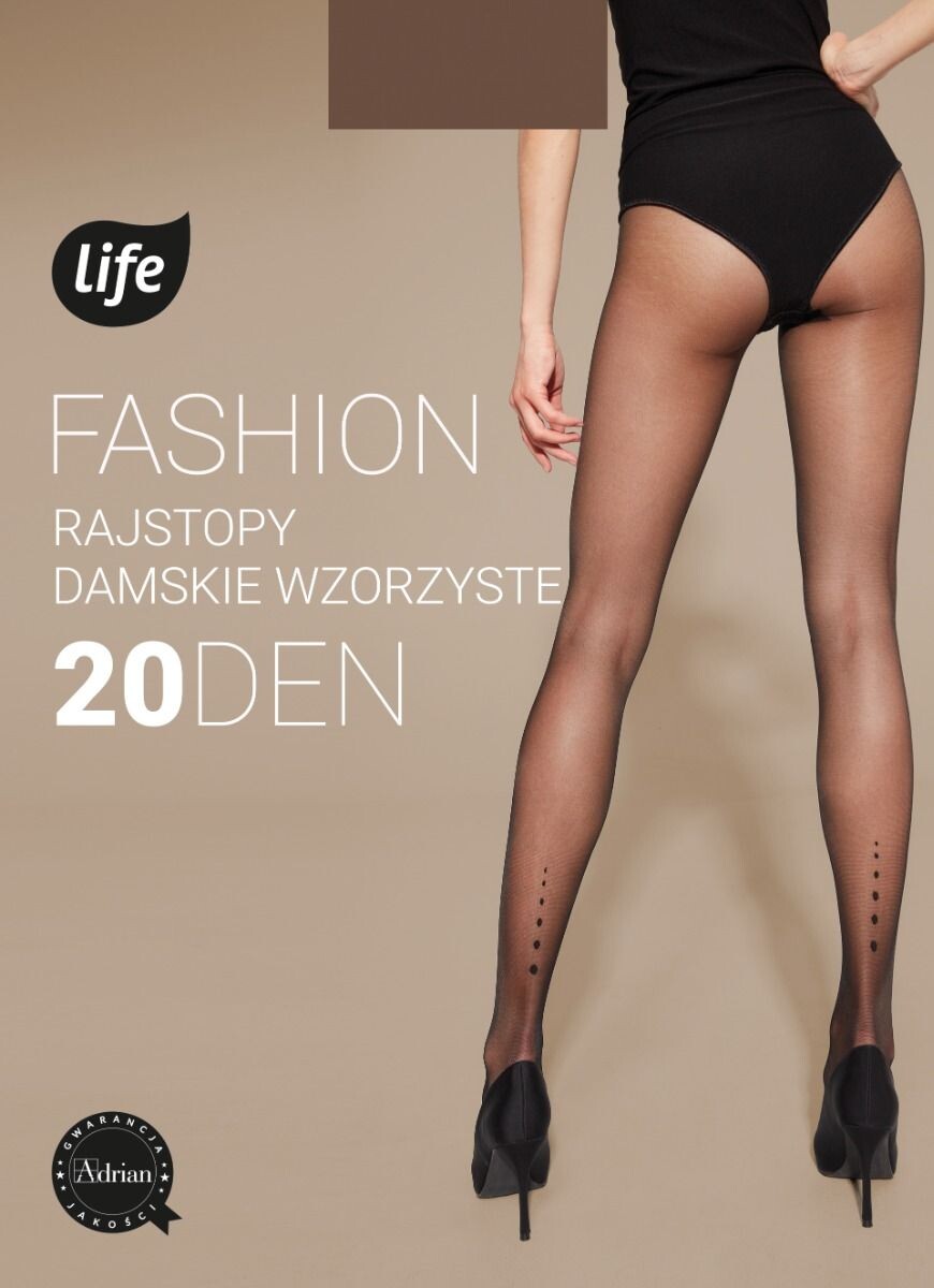 

Колготки Life Fashion Nero Trzy Kropki 20 DEN, 2